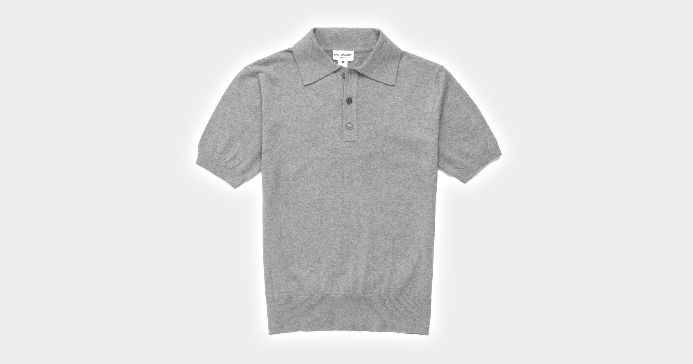 flatlay of polo shirt