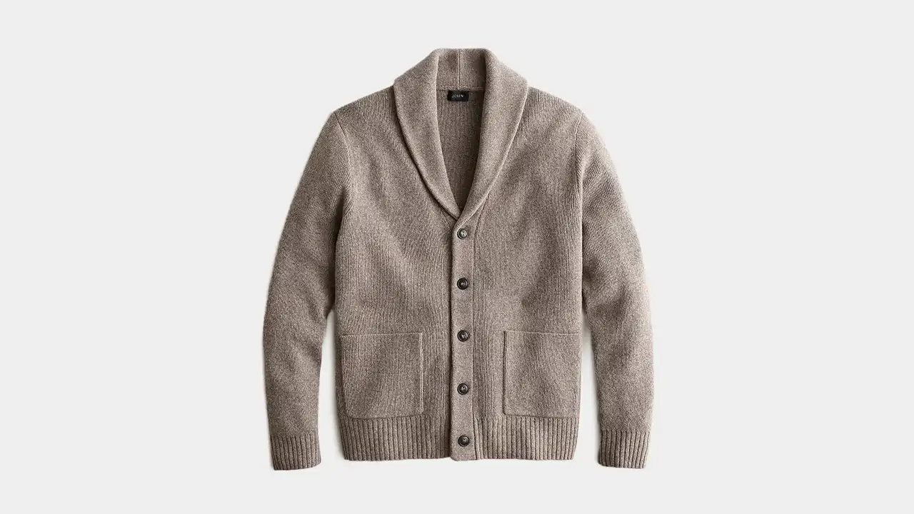 J.Crew Merino Wool Shawl Cardigan