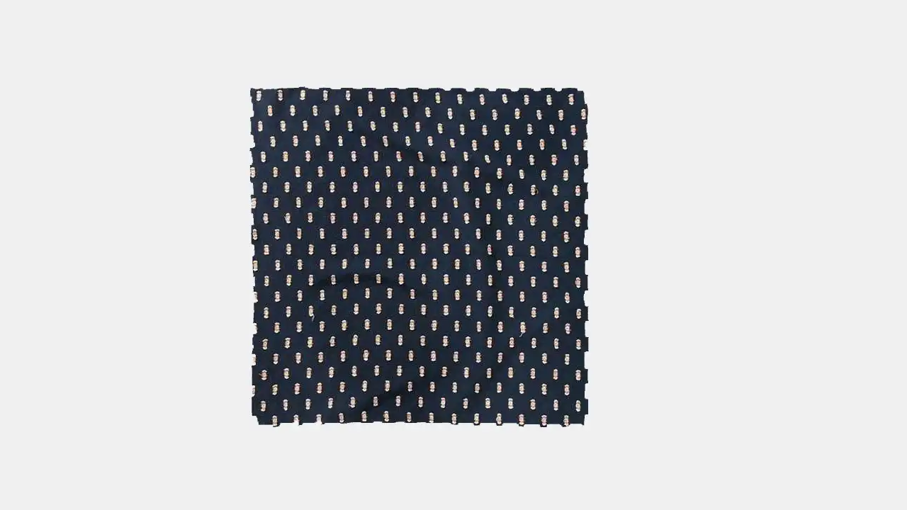 Bridge and Burn Navy Dobby Bandana