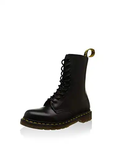 Dr. Martens 1490 10-Eye Black Leather Boot