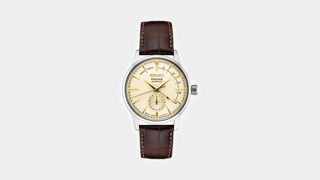 Seiko PRESAGE Cocktail Time Golden Champagne Power Reserve SSA387