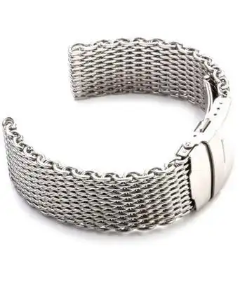 Watch Aficionado 24 Shark Mesh Watch Band