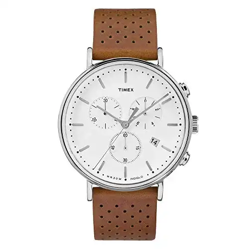 Timex Fairfield Chrono Leather