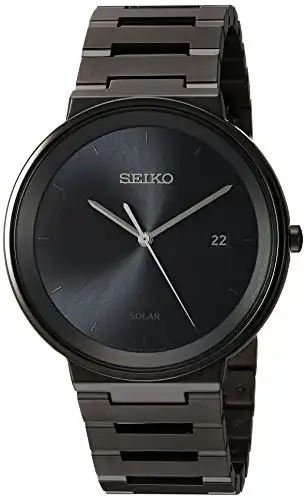 Seiko All-Black Dress SNE481