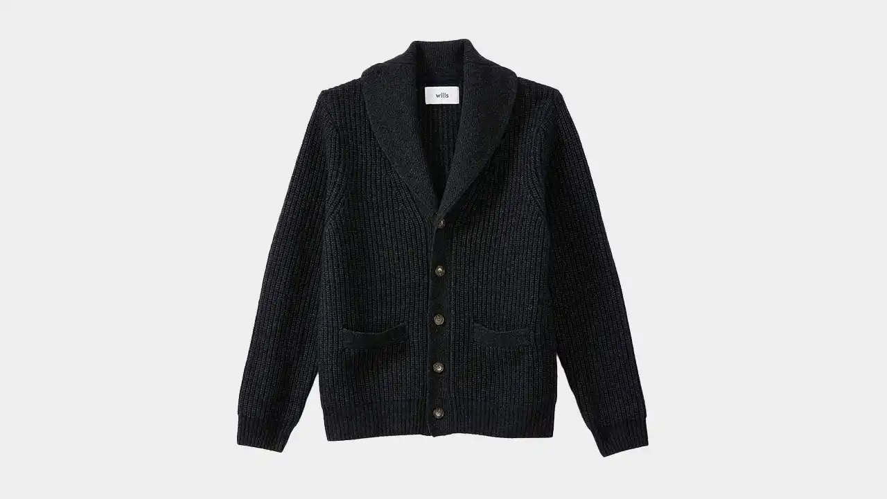 Wills Shawl Collar Cardigan