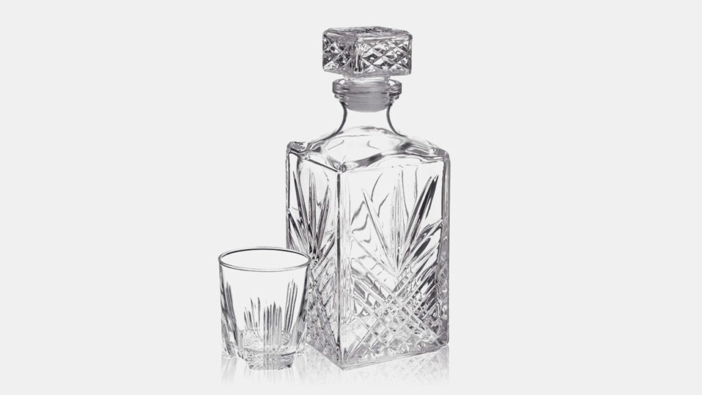 glass decanter