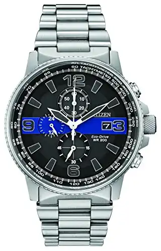 Citizen Eco-Drive Thin Blue Line CA0291-59E