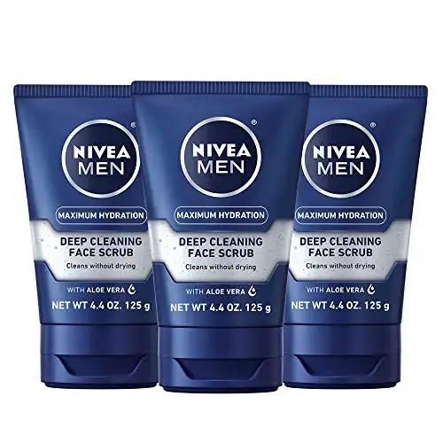 Nivea Men’s Maximum Deep Cleaning Scrub