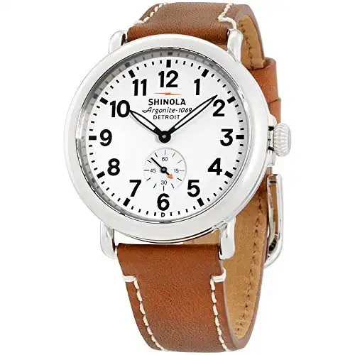 Shinola Runwell White Dial