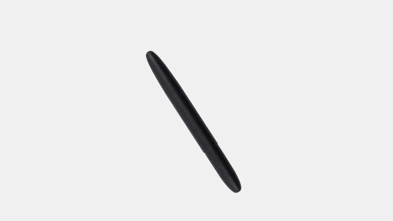 Rite in the Rain Weatherproof Black Metal Bullet Pen
