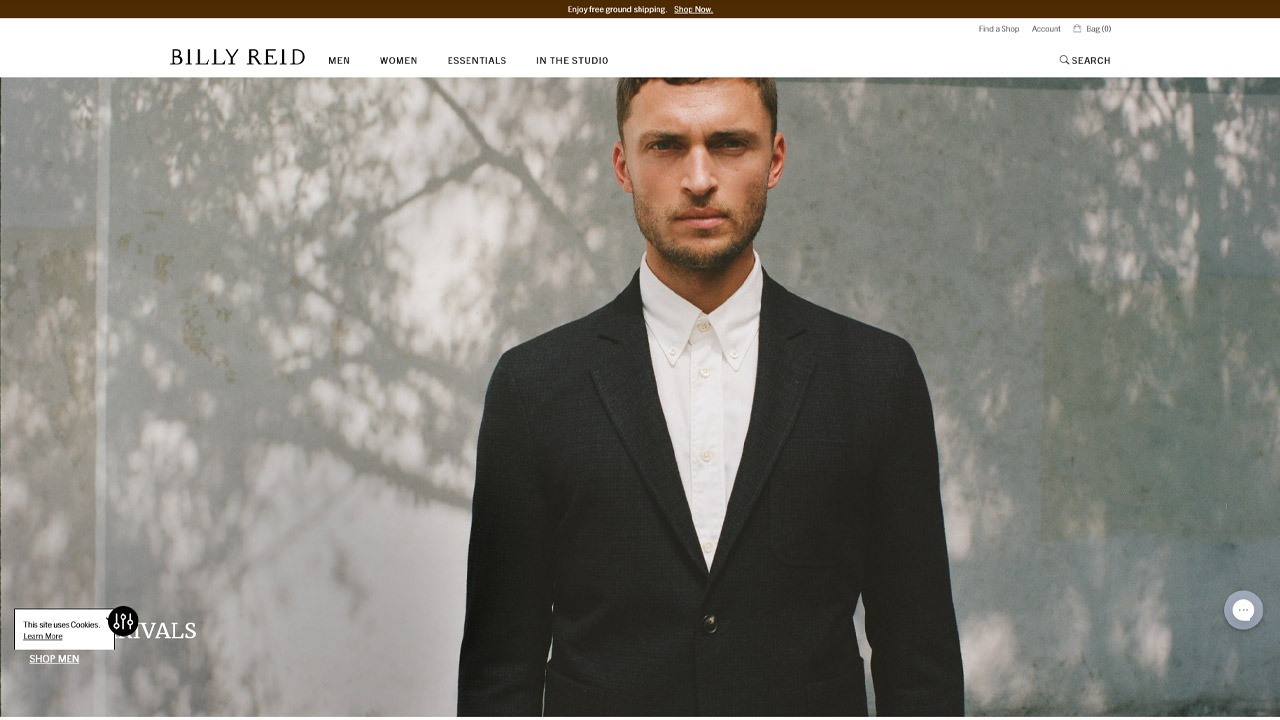 billy reid homepage