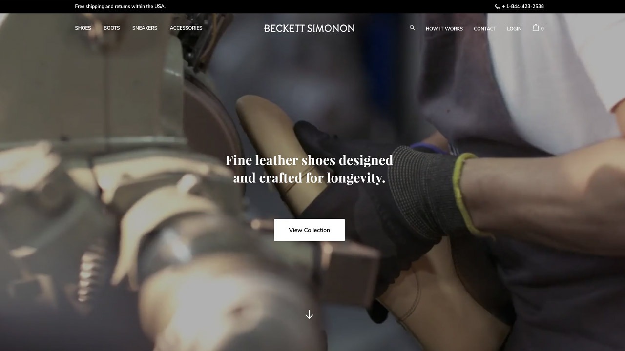 beckett simonon homepage
