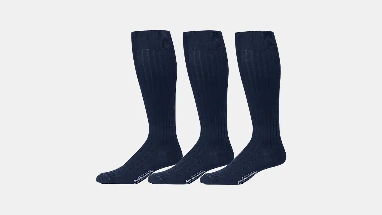 Boardroom Socks, Over-the-Calf Dress