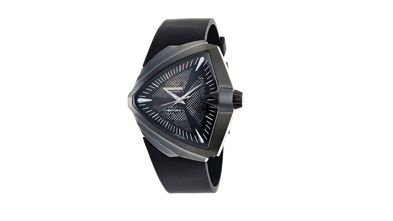 flatlay of Hamilton Watches Ventura XXL Elvis Anniversary Collection