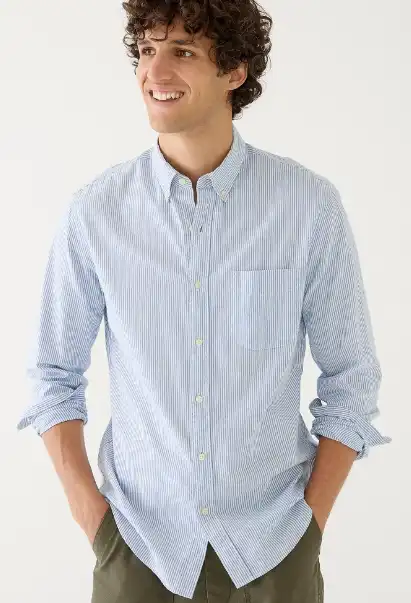 J. Crew Broken-in Organic Cotton Oxford Shirt