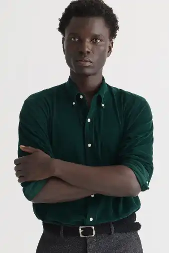 J. Crew Fine-Wale Corduroy Shirt