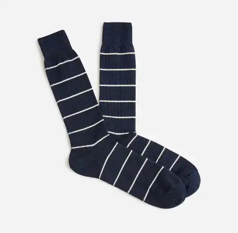 J. Crew Ribbed Dress Socks
