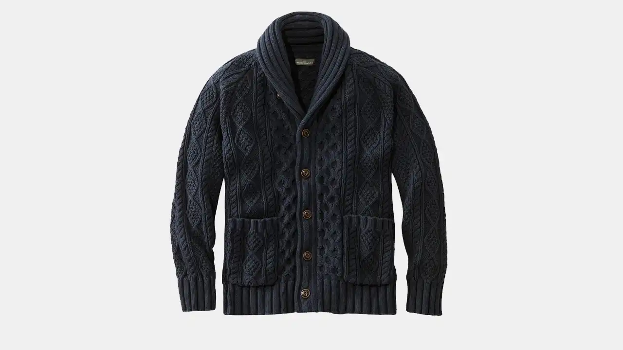 LLBean Signature Shawl Cardigan