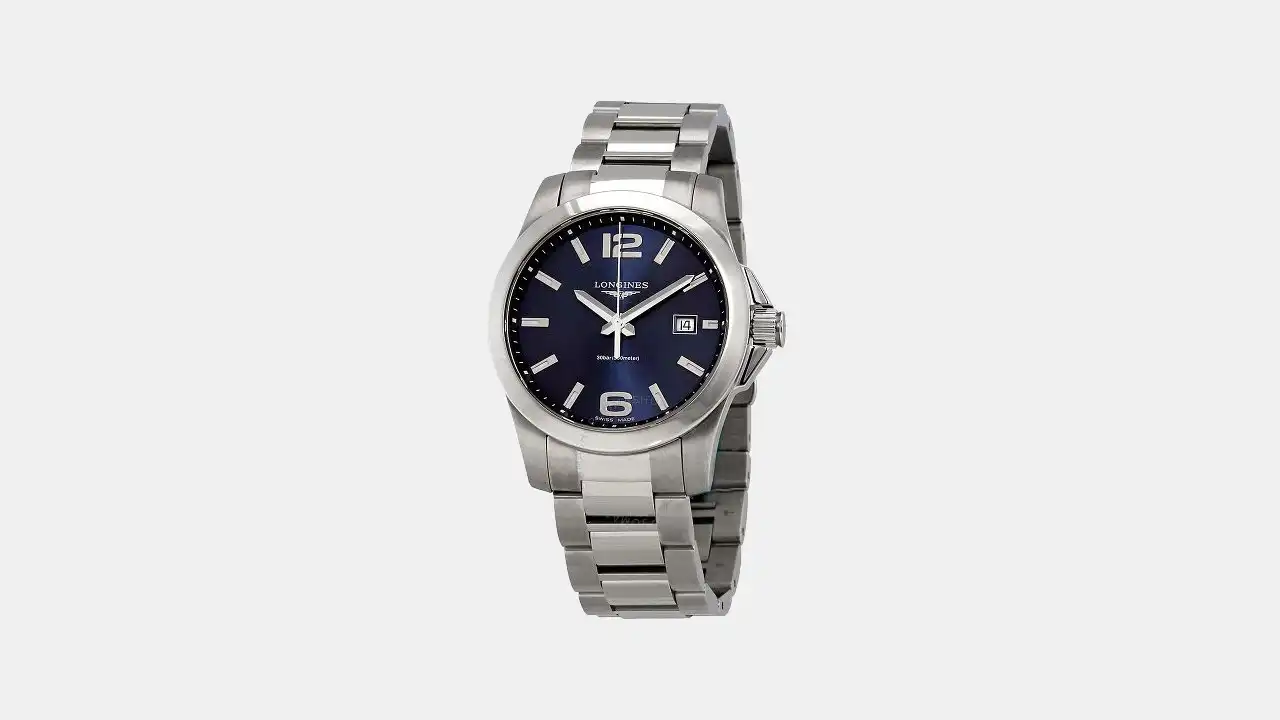 Longines Conquest with Blue Dial