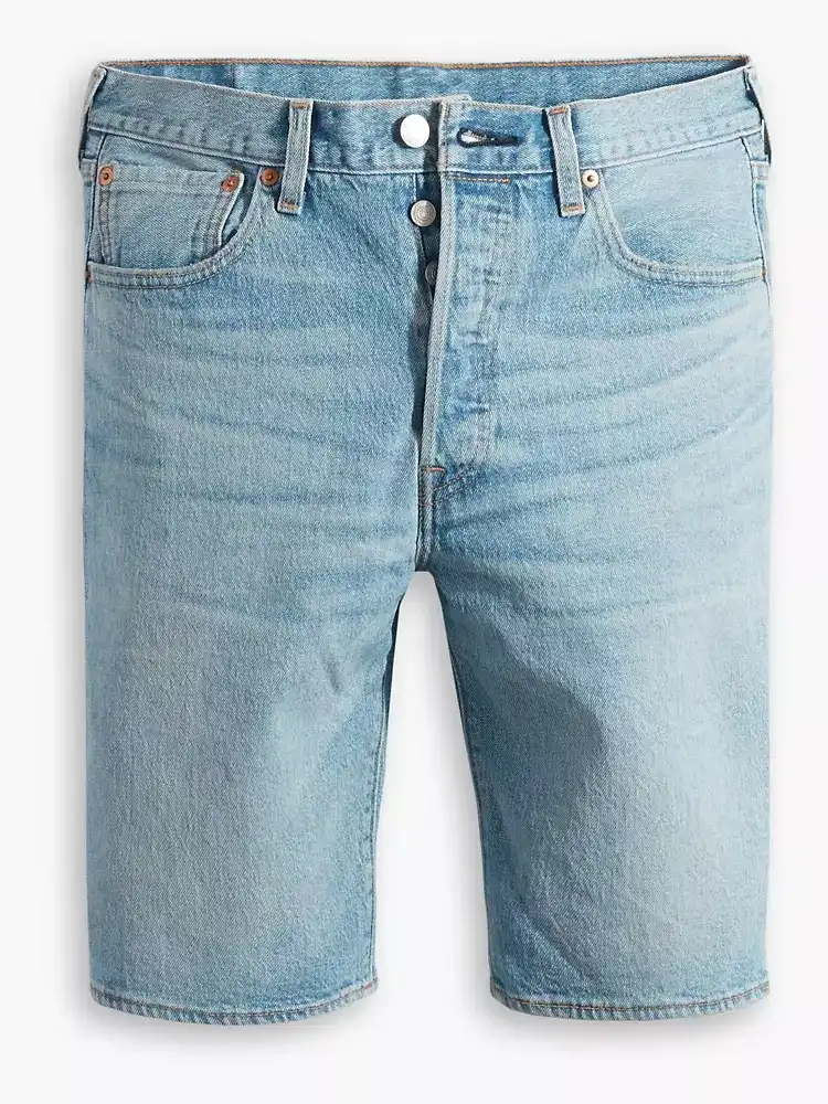 Levi's 501 Light Wash Jean Shorts