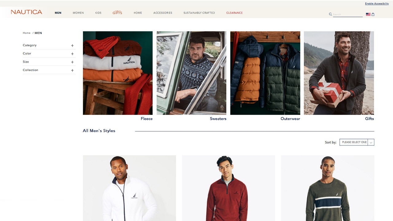nautica homepage