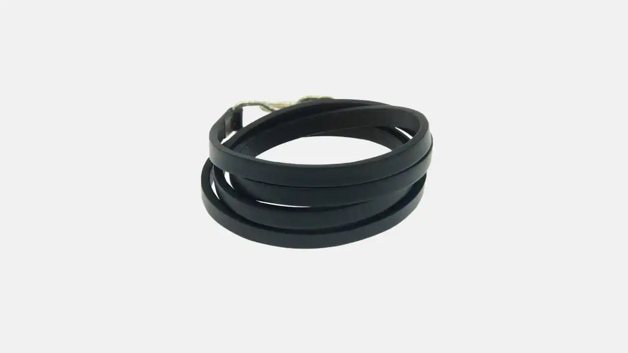 Novica Antiqued Leather Wrap Bracelet