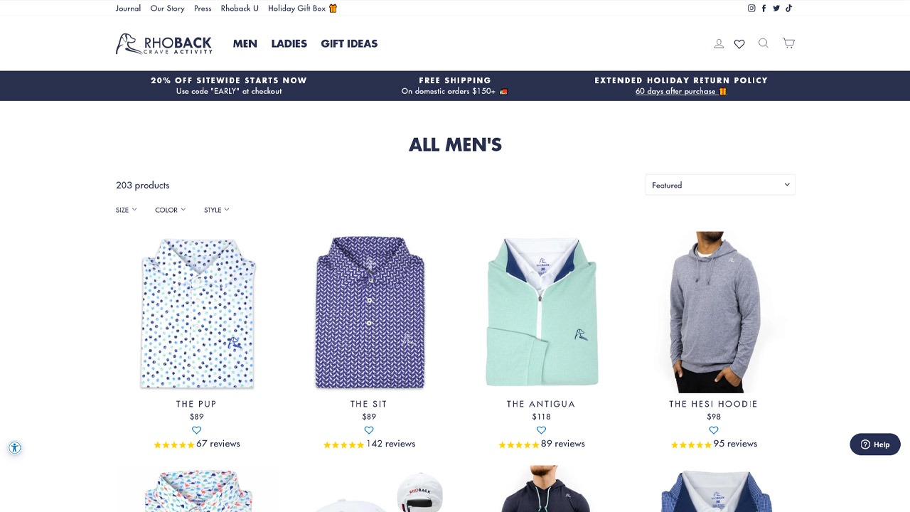 rhoback homepage