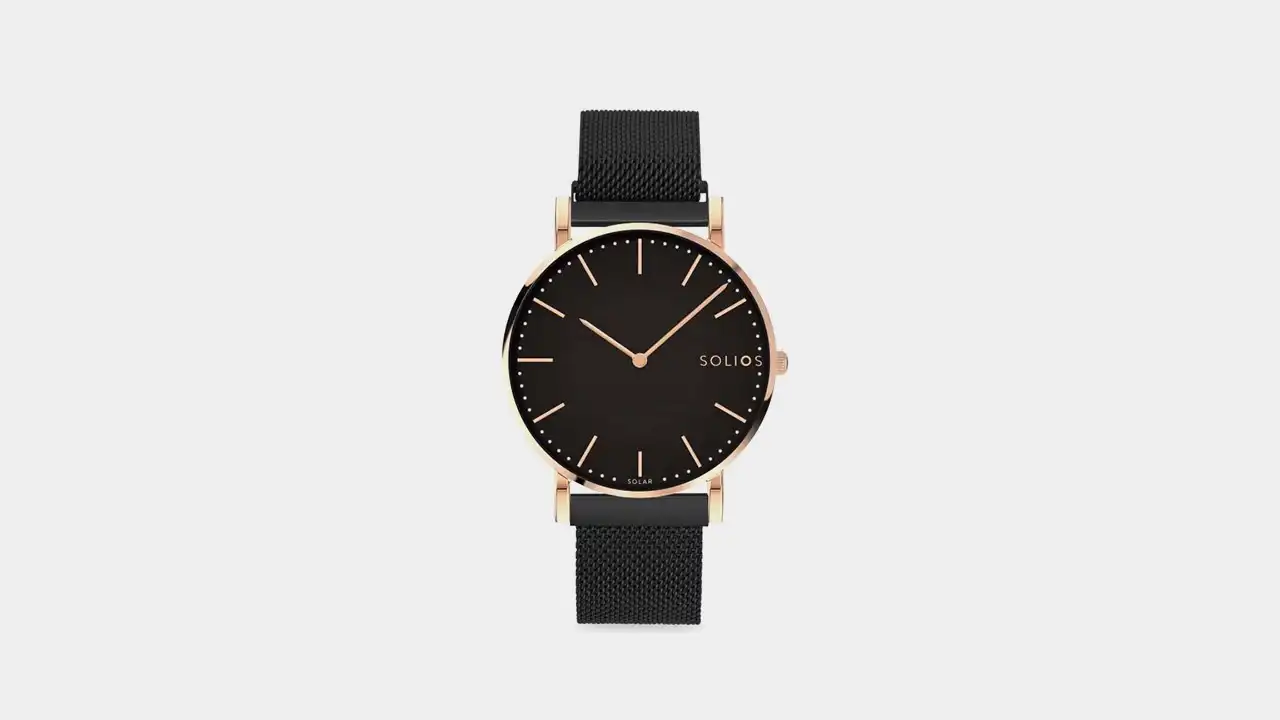 Solios Solar Mesh Bracelet