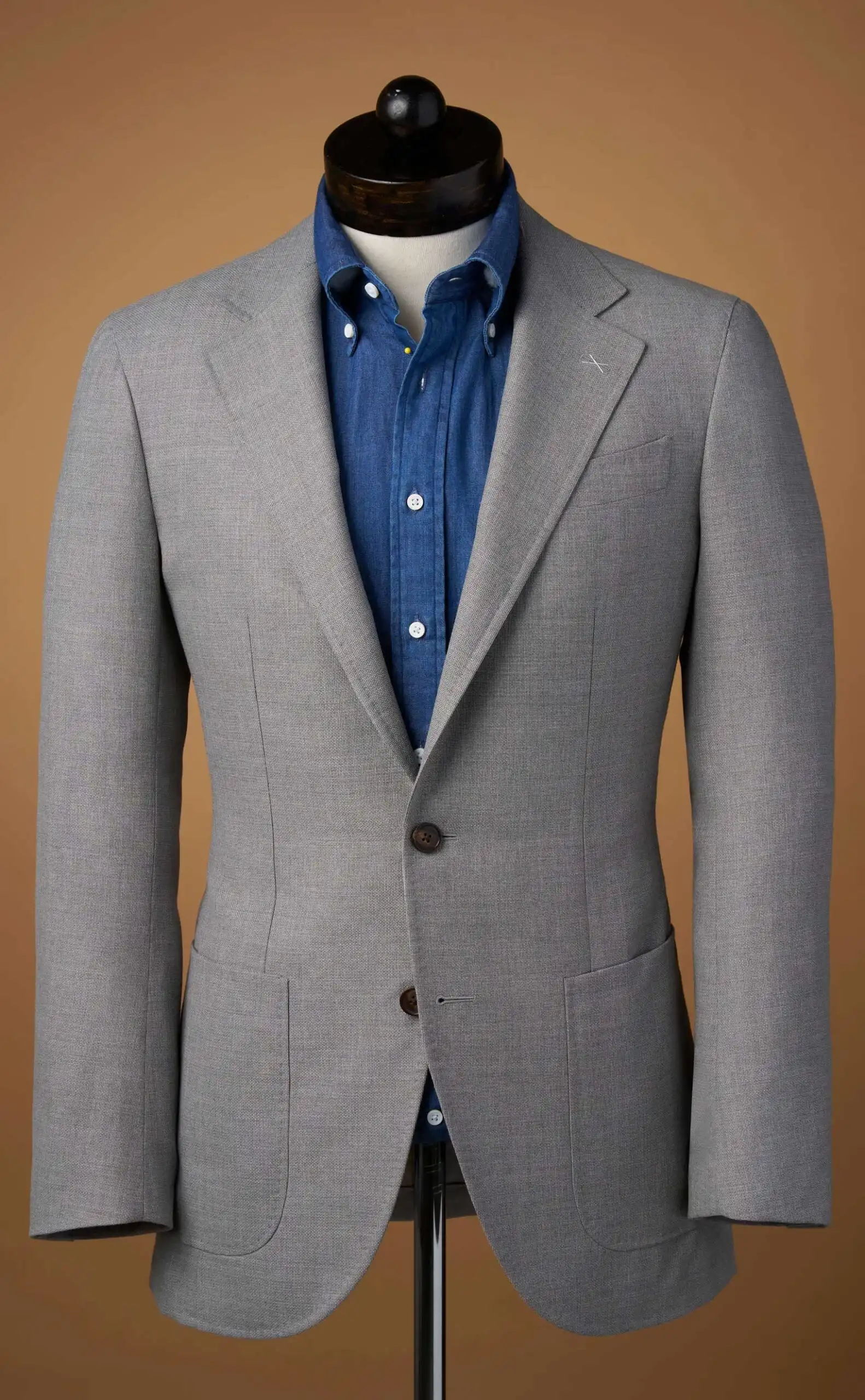 Spier & Mackay Gray Hopsack Sport Coat