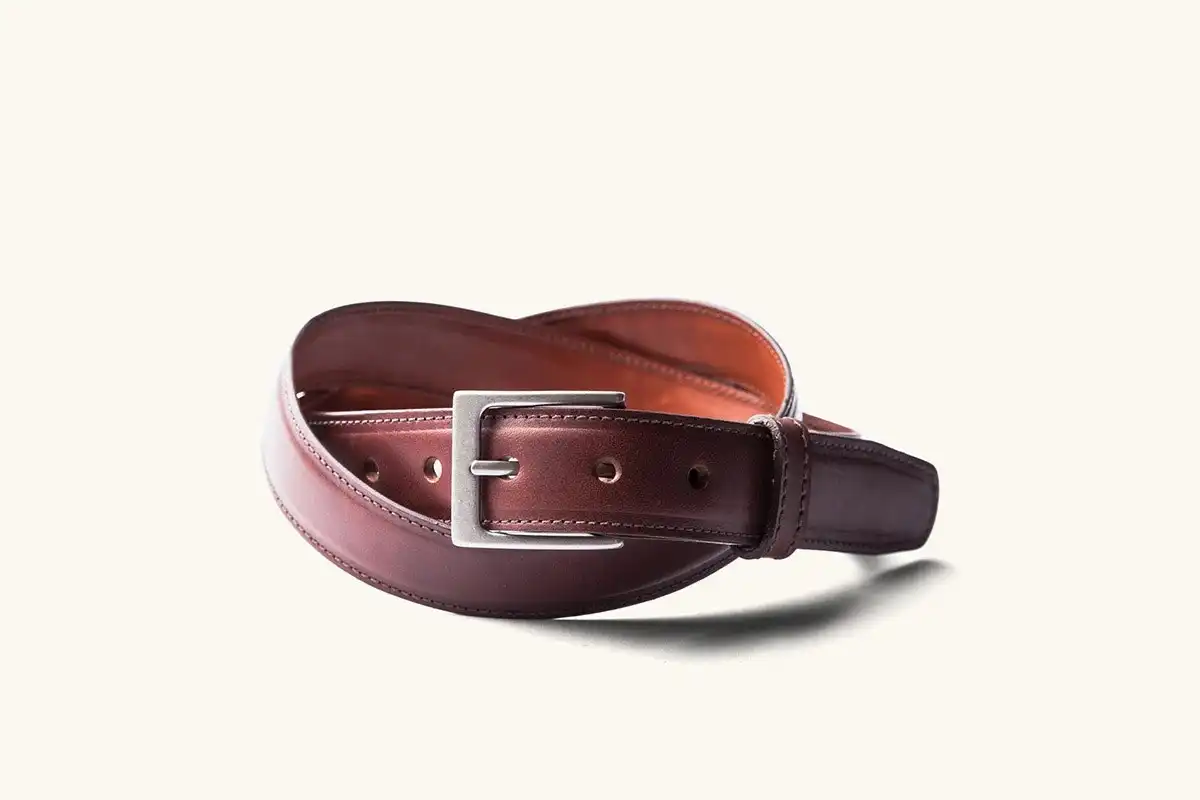 Tanner Goods Dress Belt in Cognac