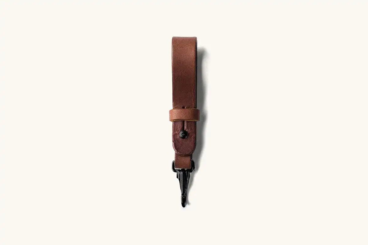 Tanner Goods Key Lanyard in Cognac