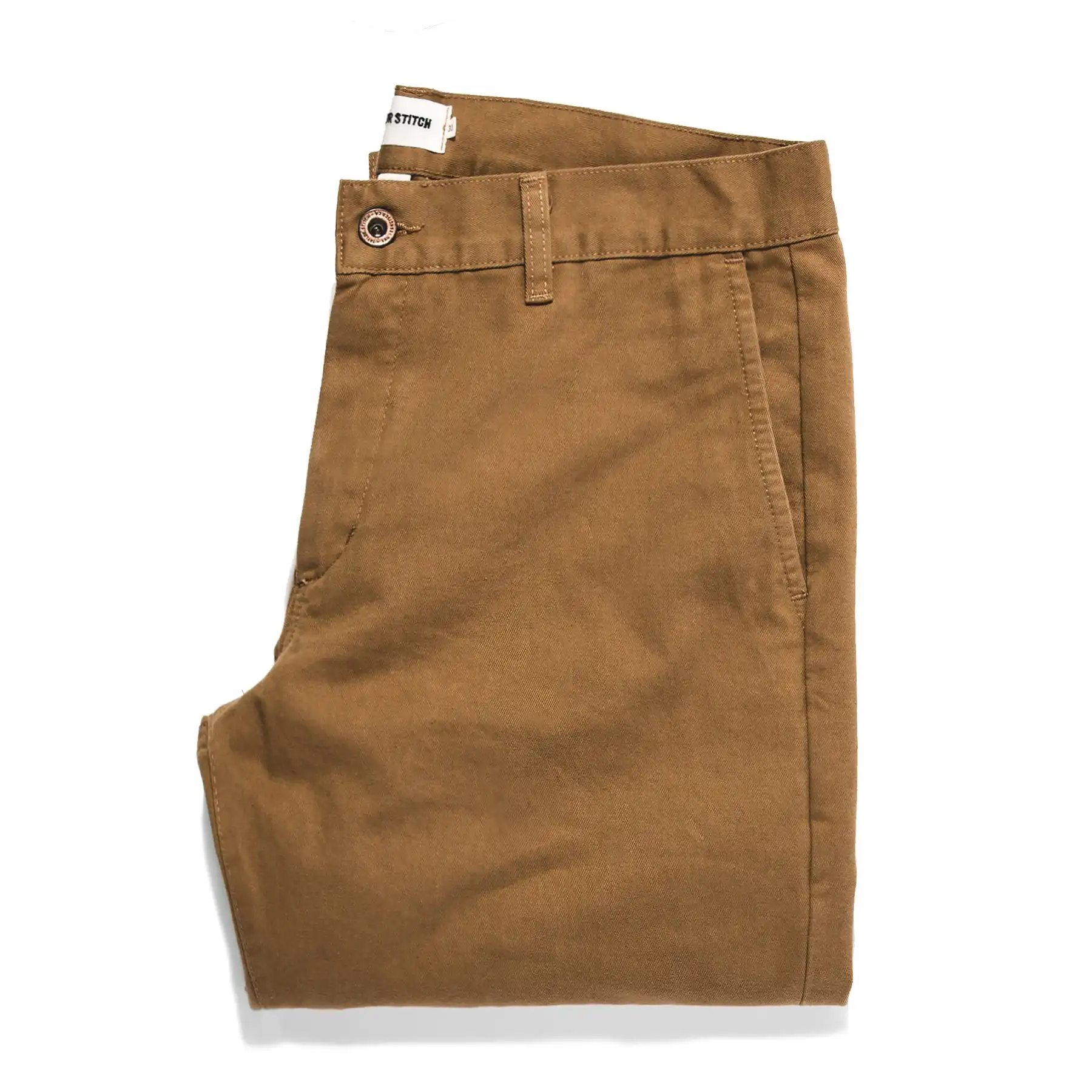 Taylor Stitch Slim Chinos in Organic British Khaki