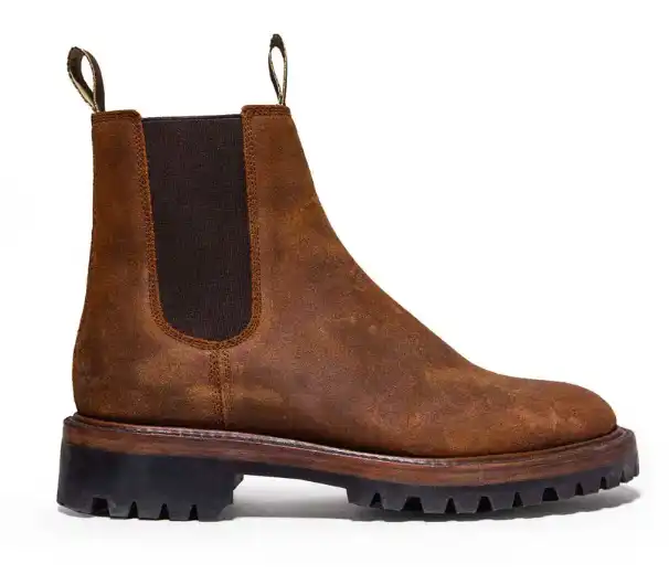 Taylor Stitch Suede Ranch Boots
