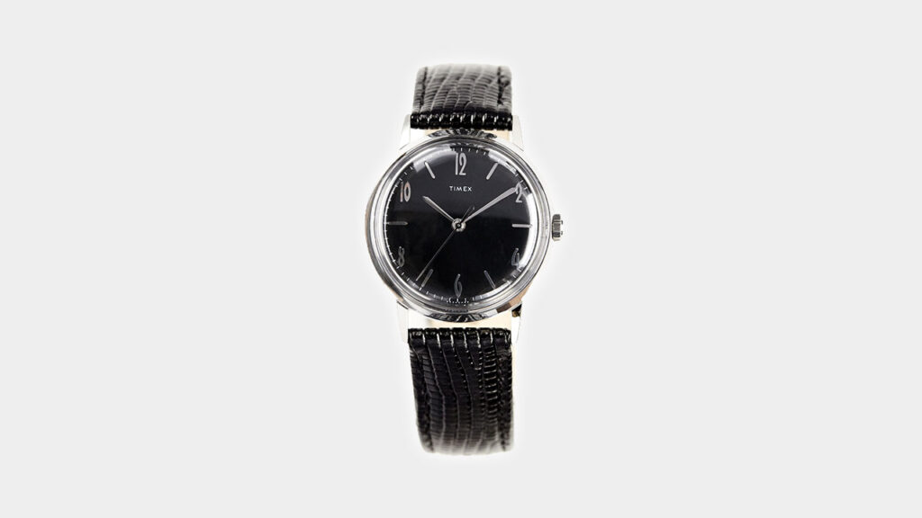 timex todd snyder marlin blackout watch