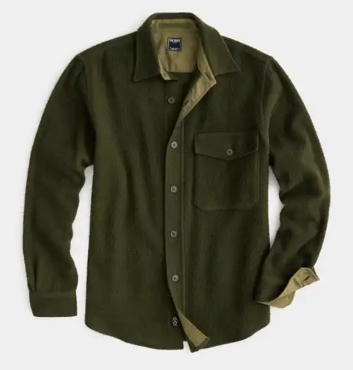 Todd Snyder Italian Boucle Overshirt