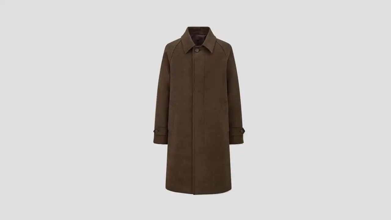 Uniqlo Balmacaan Coat