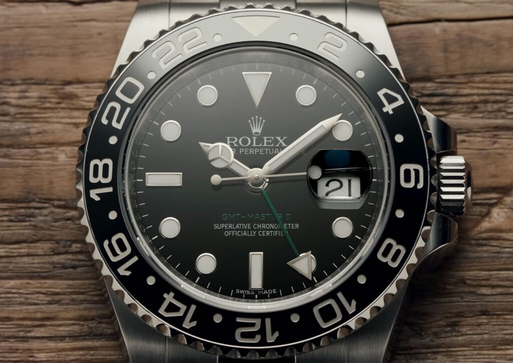 black rolex