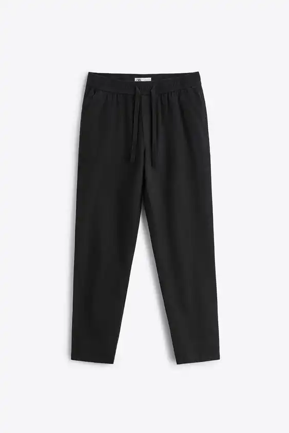 Zara Linen Cotton Pants