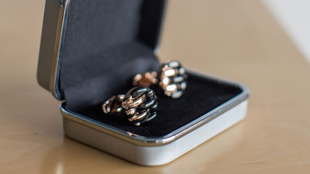 how to store cufflinks - cufflinks in presentation box