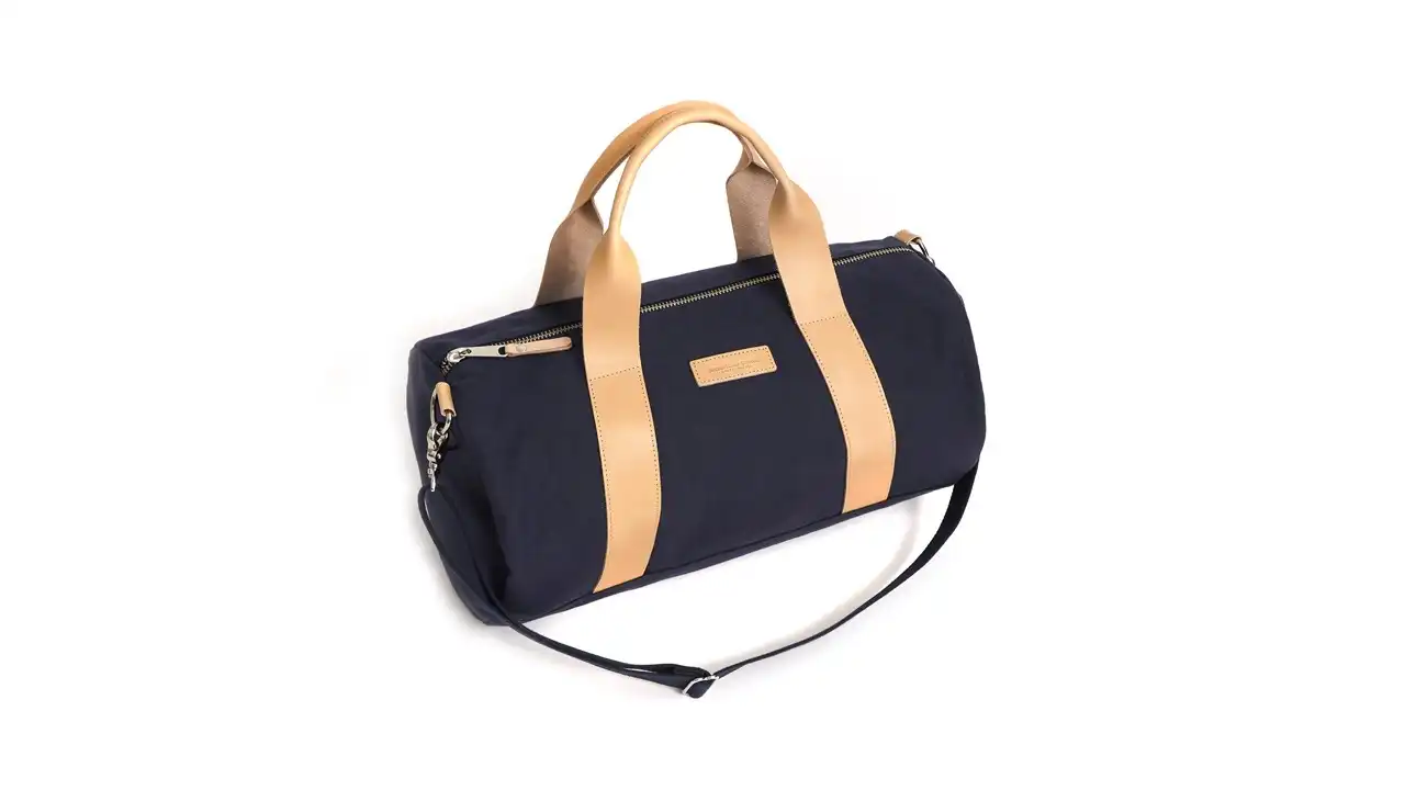 American Trench Canvas & Leather Duffel Bag