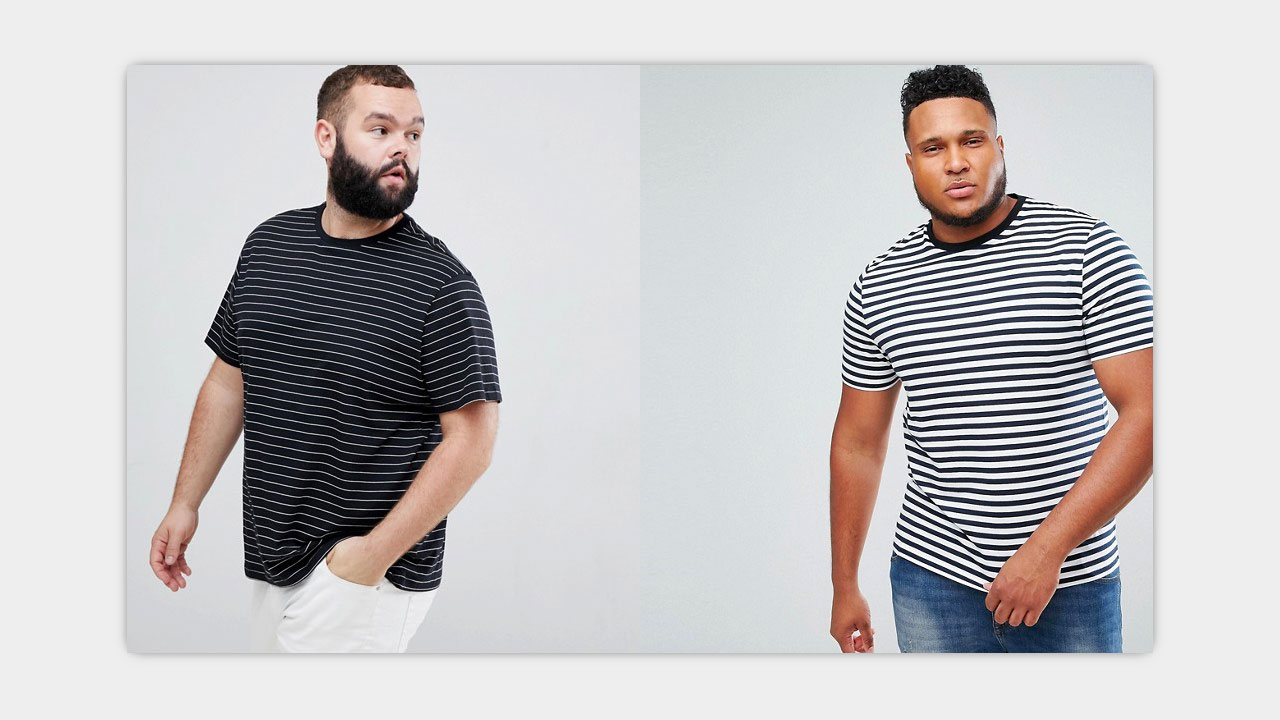 big guys: how a t shirt should fit!
