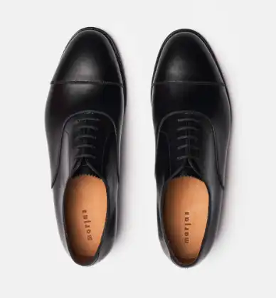 Morjas Black Calf Oxfords