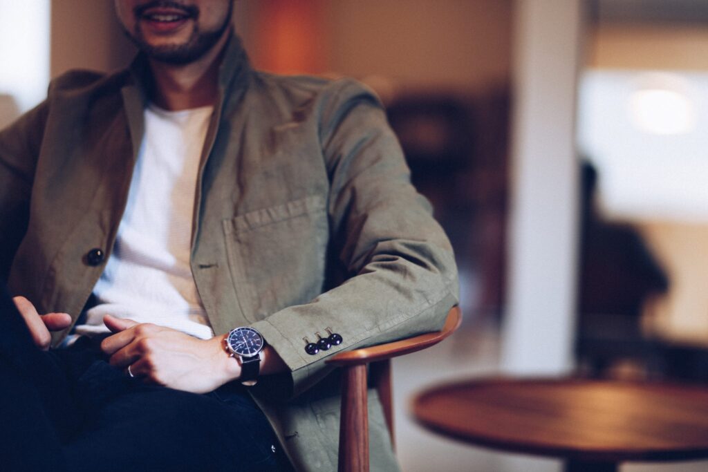 photo of sharply dressed guy