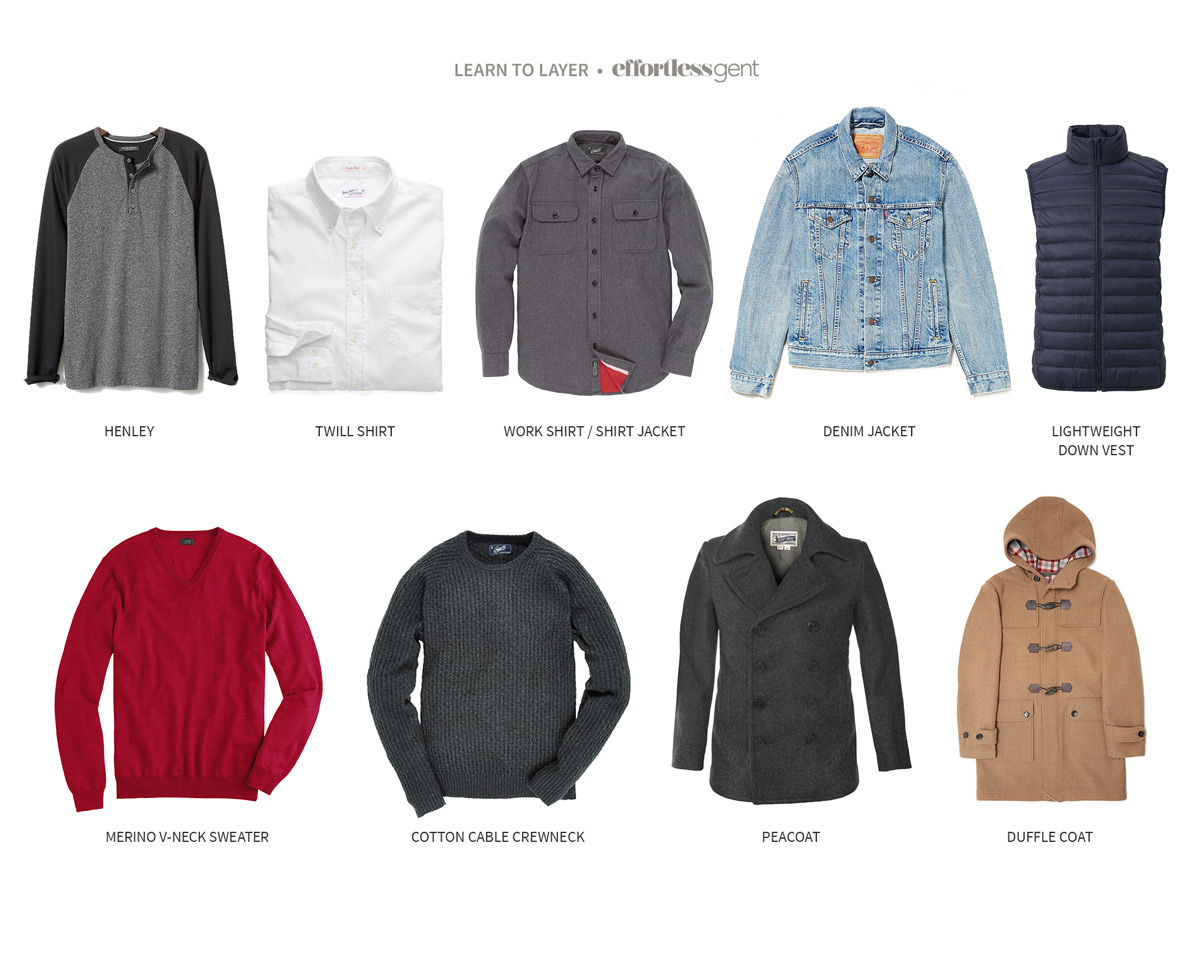 Layering Options For Winter - Effortless Gent
