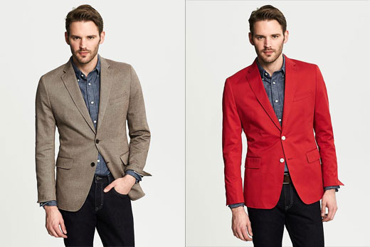 low-key and bold blazer