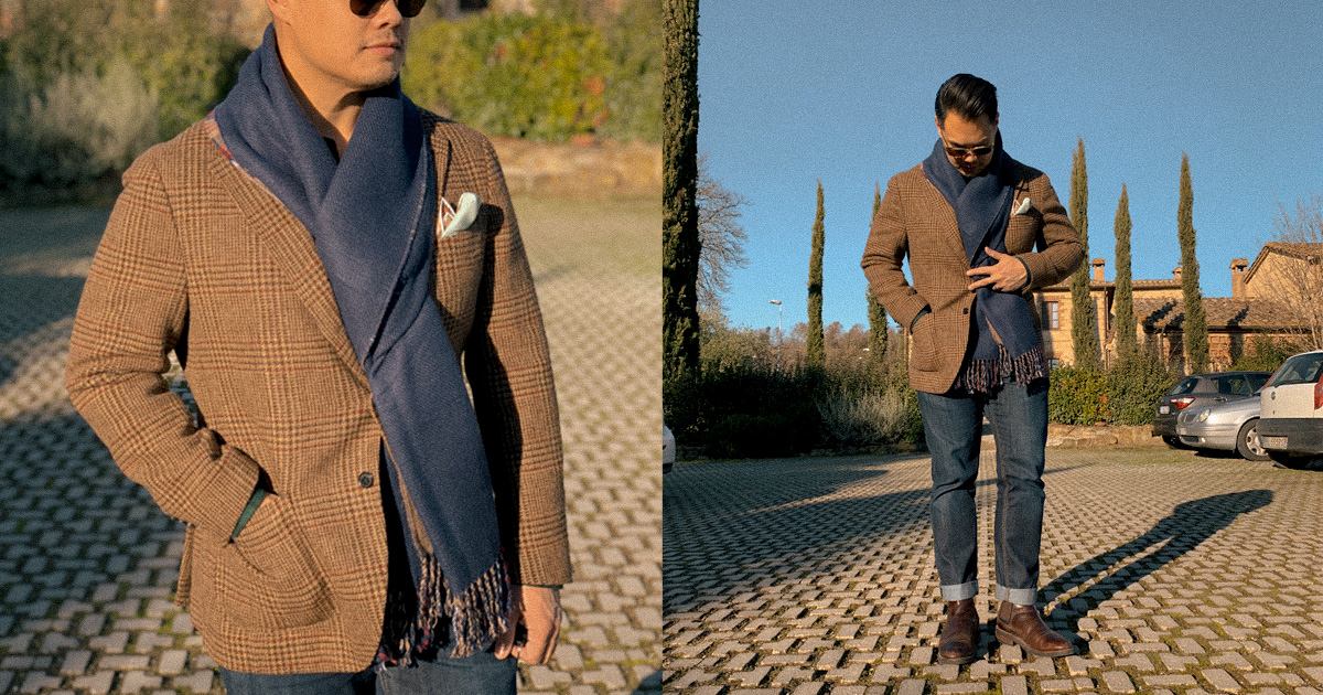 the best men's scarves are warm, cozy, and comfortable