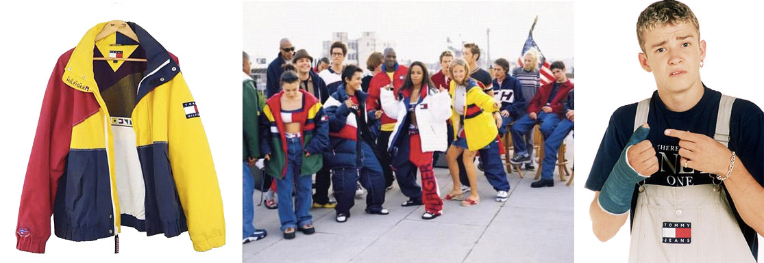 90s style Tommy Hilfiger
