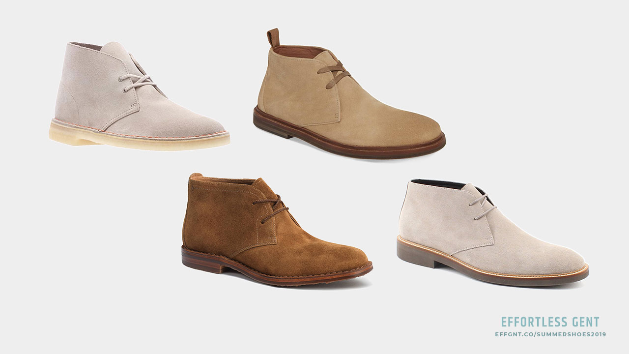 Men's Summer Shoes: 5 Pairs Worth Considering for Spring and Summer - unlined suede chukka