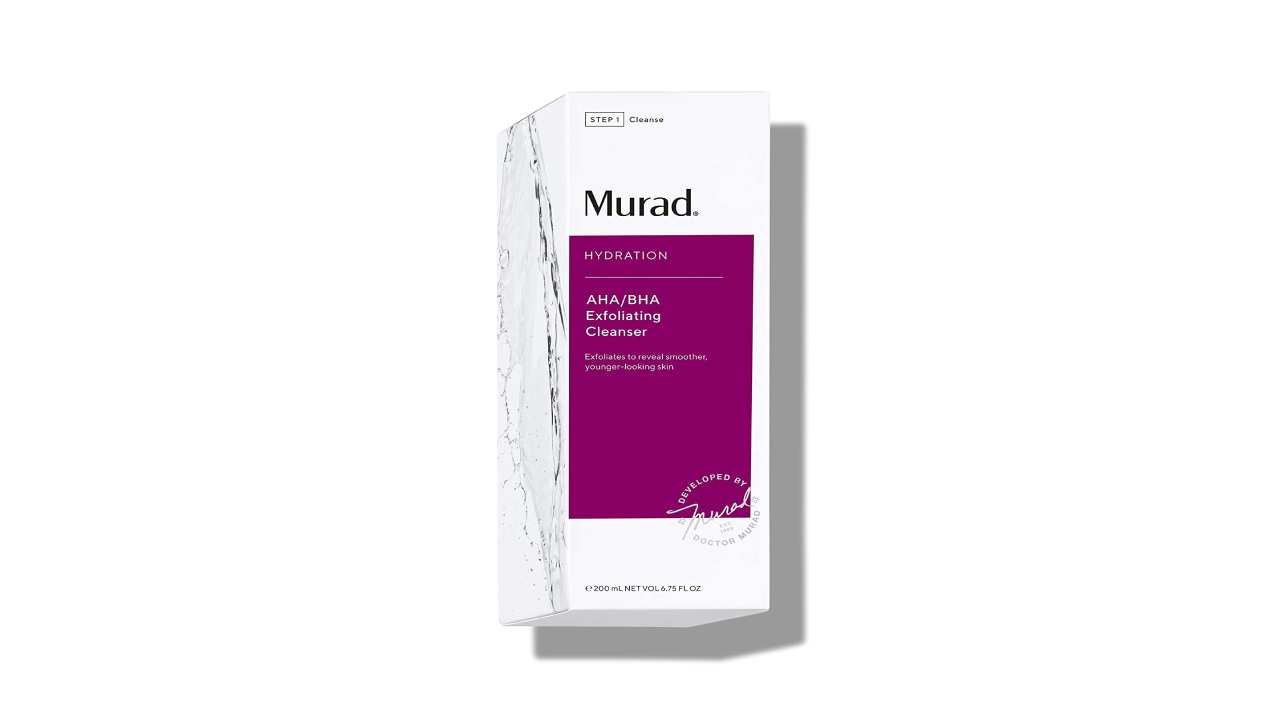 murad exfoliating cleanser