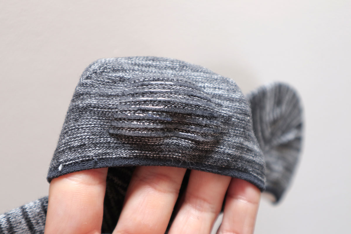heel grip on uniqlo no show sock